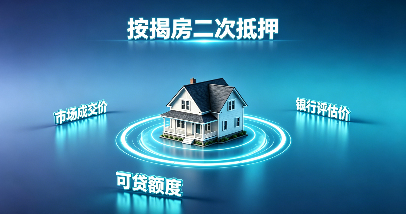 按揭房再做抵押，二抵到底…
